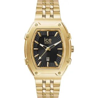 Ice Watch Ice Boliday - Schwarz - Vollstahl Damen-Golduhr 024551