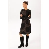 Aniston CASUAL Jerseykleid mit großflächigen, grafischen Druck im Batik-Look - NEUE KOLLEKTION
