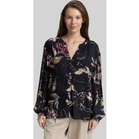 TOM TAILOR Langarmbluse Blusen & Shirts Loose Fit Bluse mit Muster