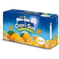 CAPRI-SUN Softgetränk, Capri Sun Orange 10 x 200ml Trinkpacks mit Orangensaft 2000ml