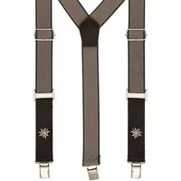CASSANDRA Trachtenlederhose Trachten Hosenträger - EDELWEIß - beige