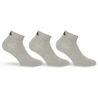 Fila Kurzsocken UNISEX INVISIBLE PLAIN SOCKS (3-Paar) mit Logostickerei