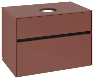 Villeroy & Boch Waschtischunterschrank Collaro C037B0 800x548x500mm m. Bel. 2 Ausz. Waschtisch mitti C037B0AH