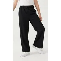 Name It Schlupfhose NKFNALINNA WIDE PANT NOOS Materialmix, weiter Beinschnitt