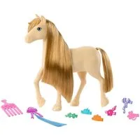 Mattel® Stehpuppe Mattel HXJ36 - Barbie - Mysteries: Die große Pferdejagd - Pferd und Z