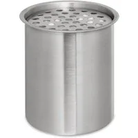 Moritz Dekokamin Edelstahl Dose 0,45 l NEU Bio Ethanol Dose 0,45 mit Wolle, Edelstahl, Standkamin Ethanolbrenner Glasfeuer Terrassenfeuer Kamin
