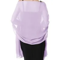Zaewry Modeschal Damen Schal – Elegante leichte Stola, weich fließend, (1-St), ideal für Abendkleid, Hochzeit & festliche Anlässe