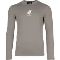 ARMANI EXCHANGE T-Shirt Herren Longsleeve 1er Pack Baumwolle T-SHIRT (Packung, 1er Pack)