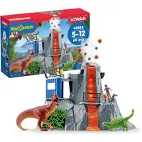 Schleich® Spielfigur schleich DINOSAURS Große Vulkan Expedition 42564 Yuki 2 Dinos 3+ 60tlg