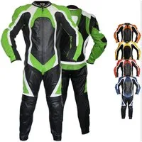 German Wear Motorradkombi GW409K Einteiler Motorradkombi Lederkombi