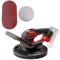 Einhell Akku-Trockenbauschleifer Professional TP-DWS 18/225 Li BL Solo, max. 1200 U/min, (Packung, 10 tlg), ohne Akku