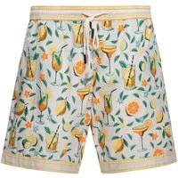 KingKerosin Sweatshorts Citrus Cocktail mit Allover-Print