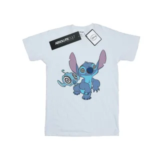 Disney - "Lilo And Stitch Hypnotized" T-Shirt für Mädchen (Weiß)