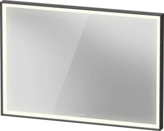 Duravit L-Cube Spiegel Graphit Aluminium Matt 1000x67x700 mm - LC7382049490100 LC7382049490100