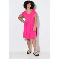 Angel of Style Jerseykleid Jerseykleid diagonale Taillennaht Halbarm