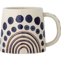 Bloomingville Tasse SHAMA, Spülmaschinenfest, handbemalt