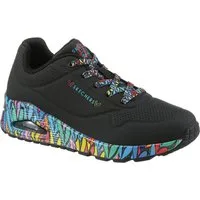Skechers UNO Sneaker Plateausneaker, Schnürschuh mit Keilabsatz