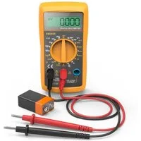 Hama Multimeter Digitalmultimeter zum Messen von Spannung, Strom und Widerstand, 300V
