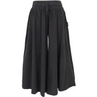 Guru-Shop Relaxhose Weite Palazzohose aus Bio-Baumwolle,.. alternative Bekleidung