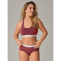 comazo Bustier aus Merinowolle mit Comazo Logo-Elastikbund