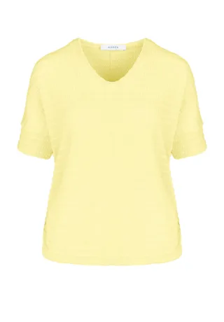 Bianca - Locker geschnittenes T-Shirt - Julie beige - Gr. - 36