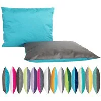 JACK Dekokissen JACK 2-farbiges Wende Outdoor Kissen 30x50cm Dekokissen inkl. Füllung, mit Lotus-Effekt, Robust, Strapazierfähig, für Innen & Außen geeignet