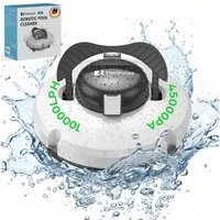 redroad Poolroboter 2026 Upgrade S1 Poolroboter Wand & Boden 180 Min Doppelfilter/10000LPH, (Set, 45.000 Pa Saugkraft, intelligente Navigation & 180 Min. Laufzeit), Schnellladung, 45° Steigung, 90° Wandreinigung & 2 Jahre Garantie