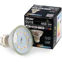 LED-Line LED-Leuchtmittel GU10 5W LED Leuchtmittel Warmweiß 2700K 450, 1 St.