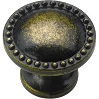 Hettich Möbelknopf Hettich Möbelknopf Zinkdruckguss gold Ø 28,0 mm -