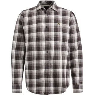 PME Legend - Long Sleeve Shirt Twill Yarndyed Check bracken - Gr. - XL