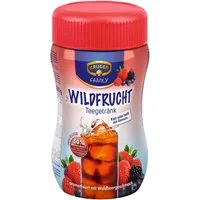 Krüger Tee, Krüger Teegetränk Wildfrucht 50 Prozent kalorienreduziert 400g