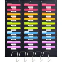 Hippo Creation Organizer Heavy Duty Storage Pocket Chart für Klassenzimmer