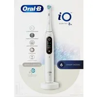 Braun Elektrische Zahnbürste Braun Oral-B iO 8N (IOM8.2i1.1BD) Elektr. Zahnbürste weiß mit Etui