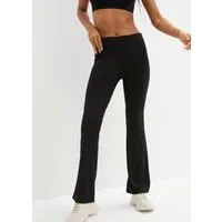 bonprix Sporthose aus Powerstretch-Material, Slim Fit Passform, mit Gesäßtasche