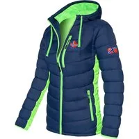 Nebulus Winterjacke MERIK, P4805 - Damen, navy-lime, S/36