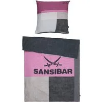 Sansibar Bettwäsche Bettwäsche Sansibar "Sunrise" (2 tlg), weich und anschmiegsam, 2 teilig, pflegeleicht, hautfreundlich, 100% Baumwolle