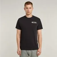 G-STAR T-Shirt Back gr Arch mit Print auf der Rückseite