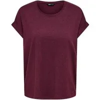 ONLY T-Shirt ONLMOSTER – Kurzarmshirt mit Aufschlag und klassischem Look Viskosemischung, regular fit