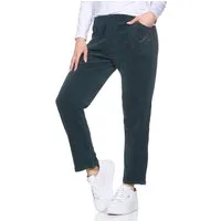 Cherry Berry Cordhose Stretchhose Damen Weiche Cord Schlupfhose Kurzgröße Kurzgröße, elastischer Bund, Unifarben