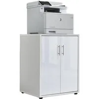 moebel-dich-auf Aktenschrank Druckerkommode TABOR (ideal für Drucker, 2-türig) 74 cm hoch, Ablagefläche: 54 x 50 cm