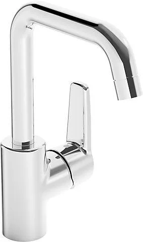 Hansa Waschtisch-Einhandmischer Hansapolo 5154 seitlich bedient, verchromt, 51542293 51542293