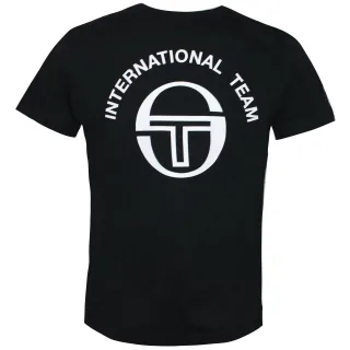 Sergio Tacchini Damen Alexandra Schwarzes Top