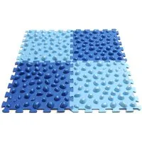 Yogistar Massagegerät Fuß-Massage-Board - Set, gleicher Artikeltyp mehrfach 4-tlg., gleicher Artikeltyp mehrfach, Noppen-Tool für die Fußreflexzonenmassage (4 Stück).