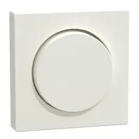 Zentralplatte mit Drehknopf für Dimmer System M Typ MEG5250-0419 weiß (matt), Retail