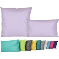 JACK Dekokissen 2er Set Outdoor Lounge Deko Kissen Set 45x45cm + 30x50cm Inkl. Füllung, mit Lotus-Effekt, Robust, Strapazierfähig, für Innen & Außen geeignet