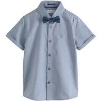 Baker by Ted Baker Kurzarmhemd Baker by Ted Baker kurzärmeliges Hemd mit Fliege (2-tlg)