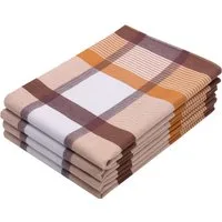 ZOLLNER Geschirrtuch, (Spar-Set, 4-tlg), 50 x 70 cm, 100% Baumwolle, vom Hotelwäschespezialisten
