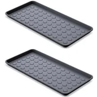 Garronda Schuhabtropfschale Schuhabstropfschale Schuhablage 72 x 35 cm PVC GD-0052