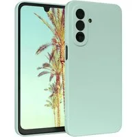 EAZY CASE Handyhülle TPU Hülle für Samsung Galaxy A17 6,7 Zoll, Hülle Silikon kratzfest Smart Slimcover Bumper Case Etui Mint Grün