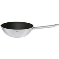 RÖSLE Wok ELEGANCE, Edelstahl 18/10 (1-tlg), Keramikbeschichtung ProCera, backofen- und induktionsgeeignet, Ø 28 cm
